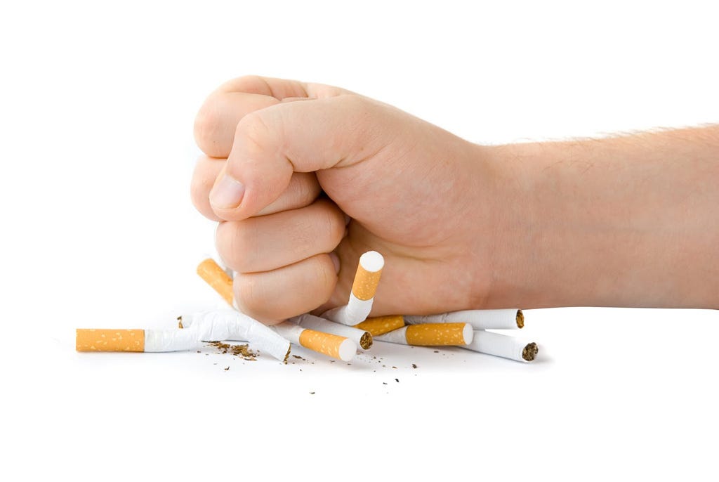 como puedo dejar de fumar cigarrillo